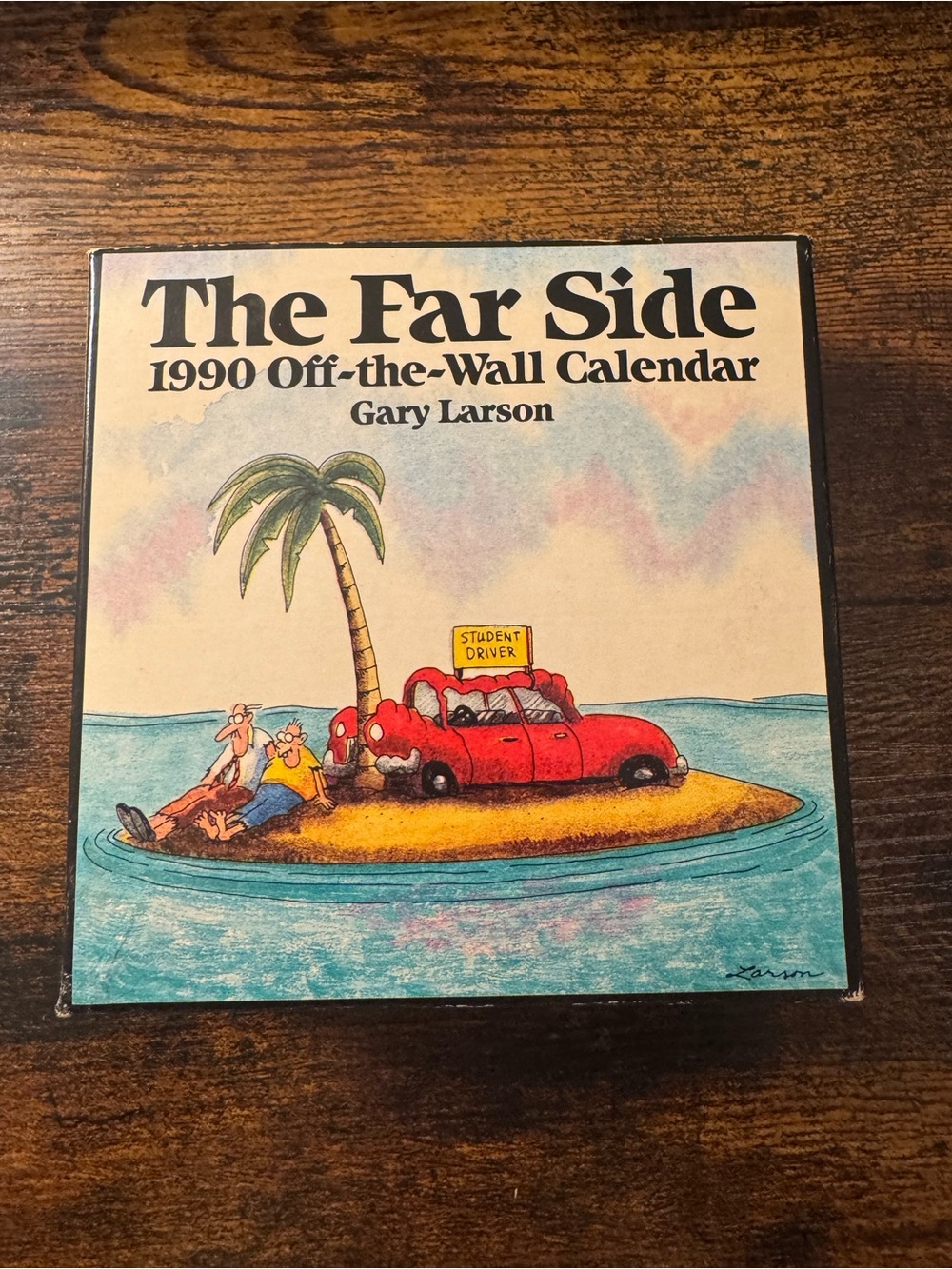 Vintage 1990 The Far Side Off-The-Wall Calendar - Sealed
